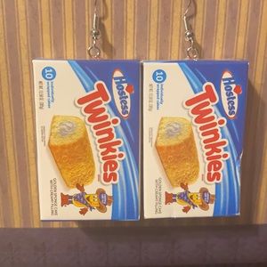 Mini Brands Twinkie earrings